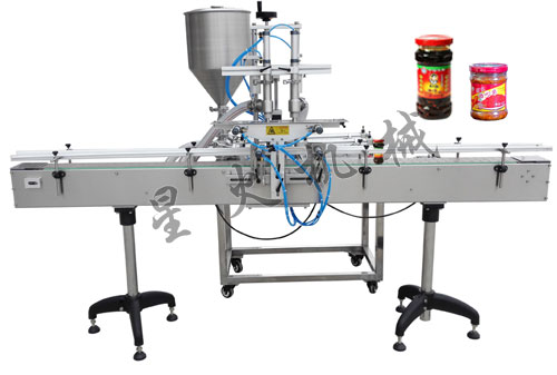 雙頭全自動醬料灌裝機