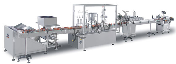 止咳糖漿灌裝生產線